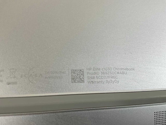 Hp c1030 13.5”, core i7 10th gen, 16 gb ram, 128 gb ssd touchscreen chromebooks (3x) - afbeelding 14 van  15
