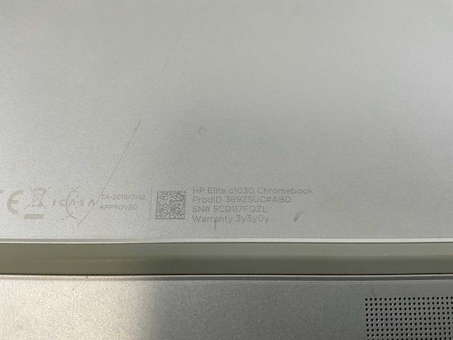 Hp c1030 13.5”, core i7 10th gen, 16 gb ram, 128 gb ssd touchscreen chromebooks (3x) - afbeelding 15 van  15