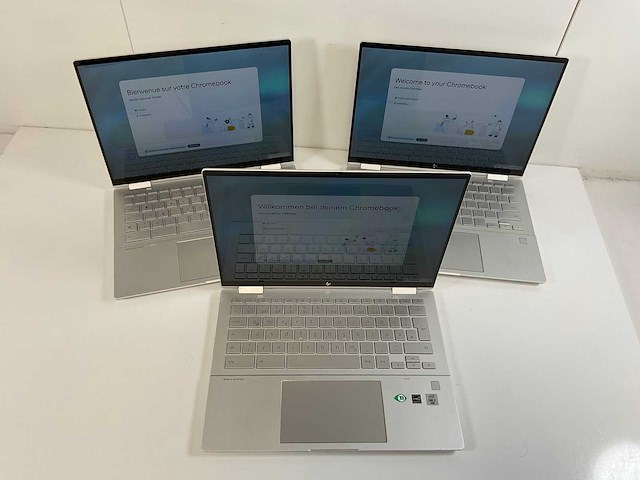 Hp c1030 13.5”, core i7 10th gen, 16 gb ram, 128 gb ssd touchscreen chromebooks (3x) - afbeelding 2 van  2