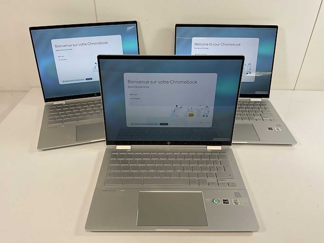 Hp c1030 13.5”, core i7 10th gen, 16 gb ram, 128 gb ssd touchscreen chromebooks (3x) - afbeelding 1 van  8