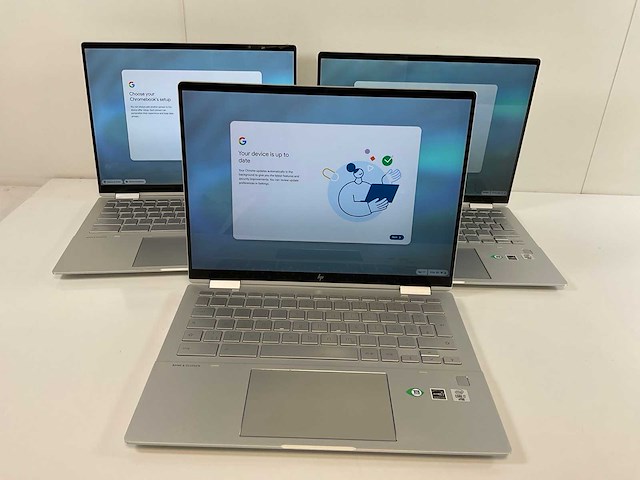 Hp c1030 13.5”, core i7 10th gen, 16 gb ram, 128 gb ssd touchscreen chromebooks (3x) - afbeelding 1 van  13