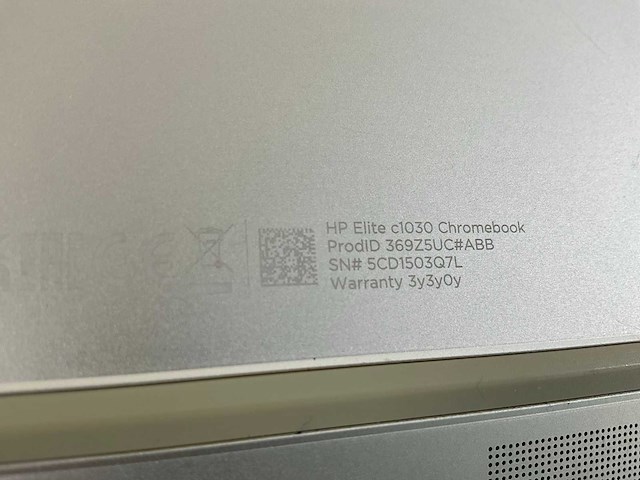 Hp c1030 13.5”, core i7 10th gen, 16 gb ram, 128 gb ssd touchscreen chromebooks (3x) - afbeelding 12 van  13