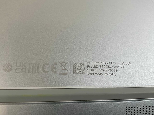 Hp c1030 13.5”, core i7 10th gen, 16 gb ram, 128 gb ssd touchscreen chromebooks (3x) - afbeelding 5 van  12