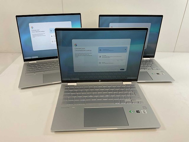 Hp c1030 13.5”, core i7 10th gen, 16 gb ram, 128 gb ssd touchscreen chromebooks (3x) - afbeelding 1 van  20