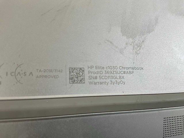 Hp c1030 13.5”, core i7 10th gen, 16 gb ram, 128 gb ssd touchscreen chromebooks (3x) - afbeelding 13 van  13