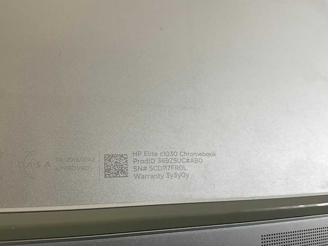 Hp c1030 13.5”, core i7 10th gen, 16 gb ram, 128 gb ssd touchscreen chromebooks (3x) - afbeelding 8 van  23