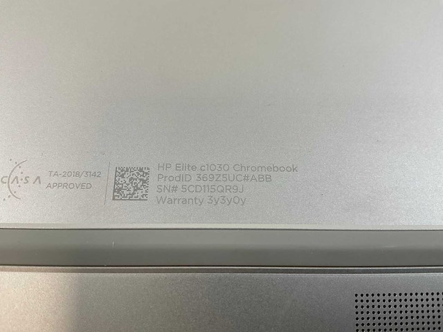 Hp c1030 13.5”, core i7 10th gen, 16 gb ram, 128 gb ssd touchscreen chromebooks (3x) - afbeelding 16 van  23