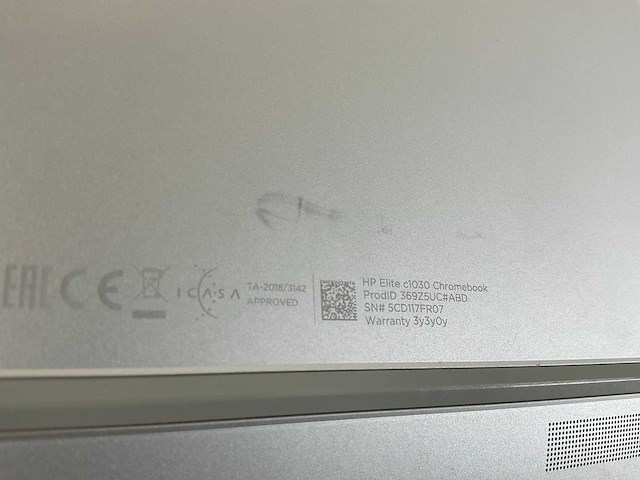 Hp c1030 13.5”, core i7 10th gen, 16 gb ram, 128 gb ssd touchscreen chromebooks (3x) - afbeelding 7 van  22