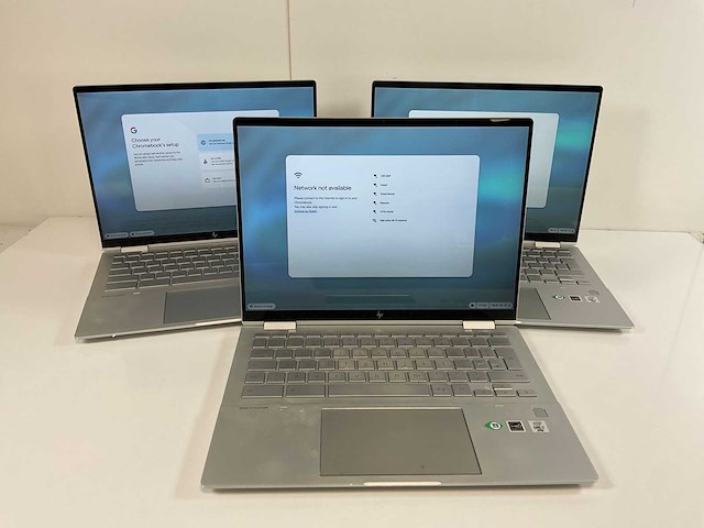 Hp c1030 13.5”, core i7 10th gen, 16 gb ram, 128 gb ssd touchscreen chromebooks (3x) - afbeelding 1 van  15