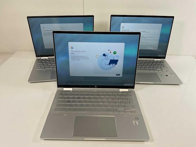 Hp c1030 13.5”, core i7 10th gen, 16 gb ram, 128 gb ssd touchscreen chromebooks (3x) - afbeelding 1 van  23