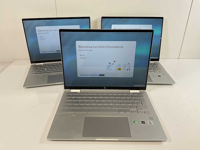 Hp c1030 13.5”, core i7 10th gen, 16 gb ram, 128 gb ssd touchscreen chromebooks (3x) - afbeelding 1 van  21