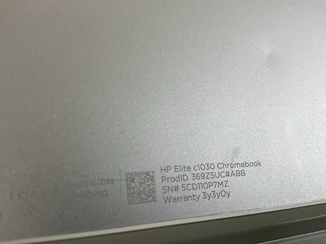Hp c1030 13.5”, core i7 10th gen, 16 gb ram, 128 gb ssd touchscreen chromebooks (3x) - afbeelding 21 van  21