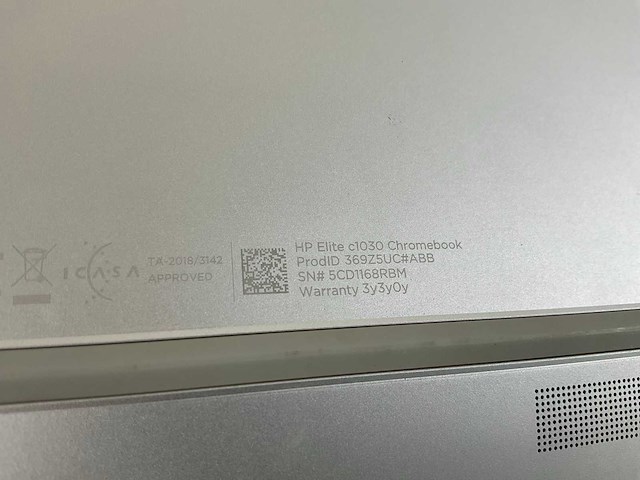 Hp c1030 13.5”, core i7 10th gen, 16 gb ram, 128 gb ssd touchscreen chromebooks (3x) - afbeelding 18 van  18