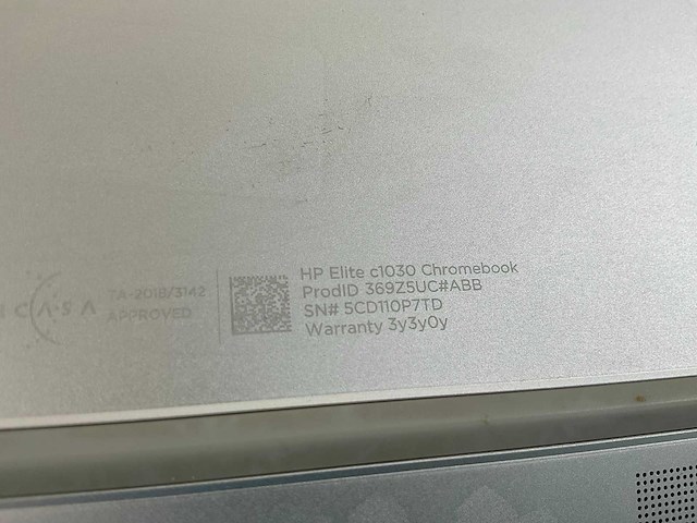 Hp c1030 13.5”, core i7 10th gen, 16 gb ram, 128 gb ssd touchscreen chromebooks (3x) - afbeelding 8 van  23