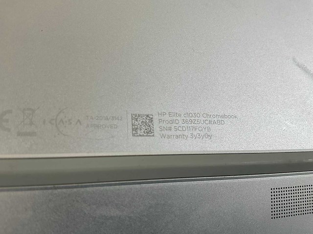 Hp c1030 13.5”, core i7 10th gen, 16 gb ram, 128 gb ssd touchscreen chromebooks (3x) - afbeelding 23 van  23
