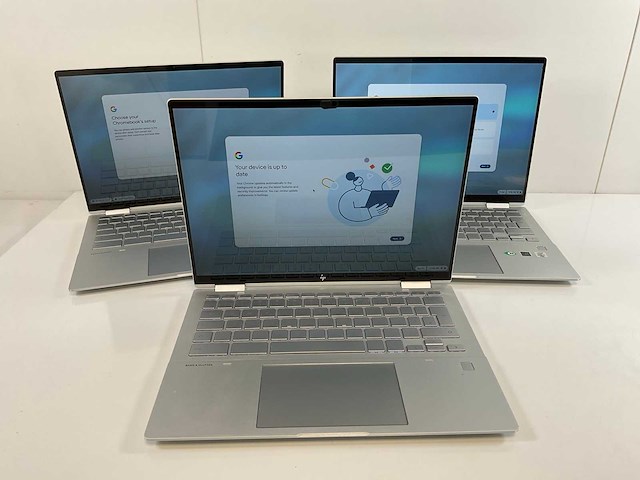 Hp c1030 13.5”, core i7 10th gen, 16 gb ram, 128 gb ssd touchscreen chromebooks (3x) - afbeelding 1 van  23