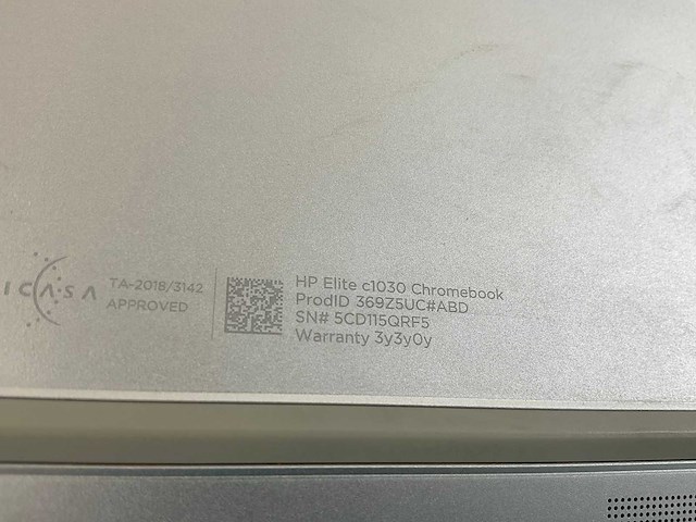 Hp c1030 13.5”, core i7 10th gen, 16 gb ram, 128 gb ssd touchscreen chromebooks (3x) - afbeelding 23 van  23