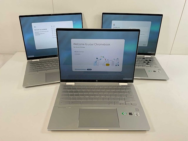 Hp c1030 13.5”, core i7 10th gen, 16 gb ram, 128 gb ssd touchscreen chromebooks (3x) - afbeelding 1 van  13