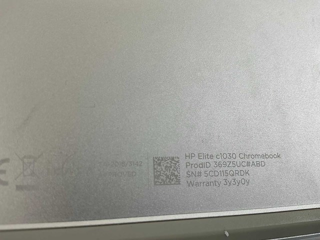 Hp c1030 13.5”, core i7 10th gen, 16 gb ram, 128 gb ssd touchscreen chromebooks (3x) - afbeelding 9 van  13