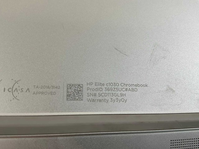 Hp c1030 13.5”, core i7 10th gen, 16 gb ram, 128 gb ssd touchscreen chromebooks (3x) - afbeelding 17 van  24