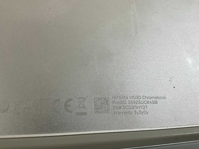 Hp c1030 13.5”, core i7 10th gen, 16 gb ram, 128 gb ssd touchscreen chromebooks (3x) - afbeelding 24 van  24