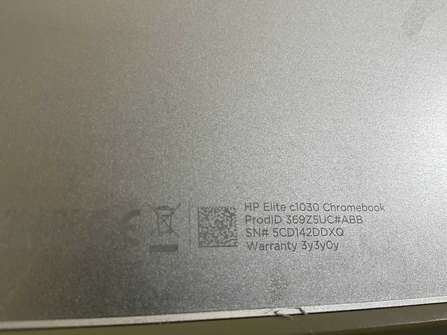 Hp c1030 13.5”, core i7 10th gen, 16 gb ram, 128 gb ssd touchscreen chromebooks (3x) - afbeelding 13 van  19