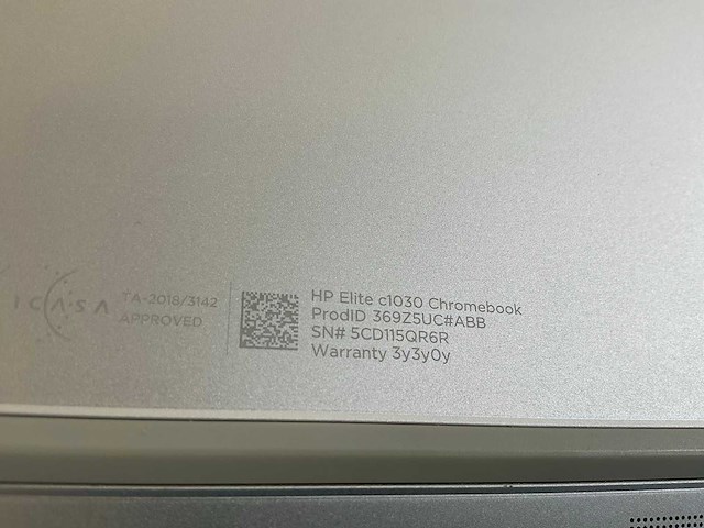 Hp c1030 13.5”, core i7 10th gen, 16 gb ram, 128 gb ssd touchscreen chromebooks (3x) - afbeelding 19 van  19