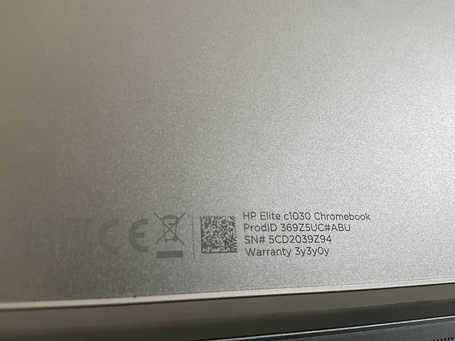 Hp c1030 13.5”, core i7 10th gen, 16 gb ram, 128 gb ssd touchscreen chromebooks (3x) - afbeelding 4 van  12