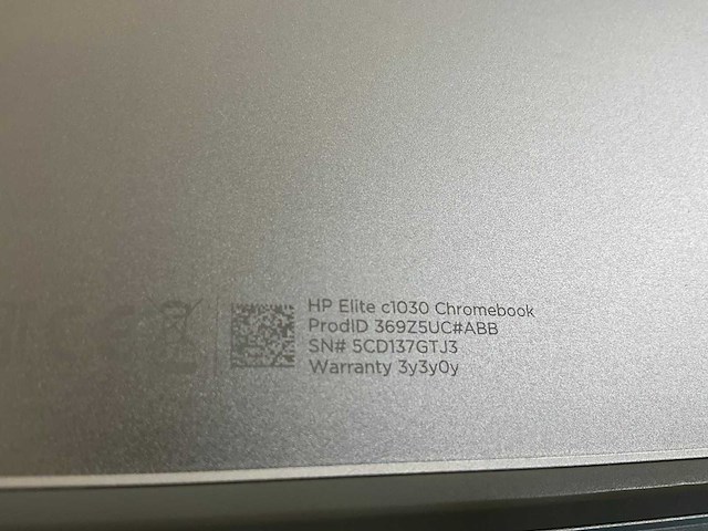 Hp c1030 13.5”, core i7 10th gen, 16 gb ram, 128 gb ssd touchscreen chromebooks (3x) - afbeelding 12 van  12