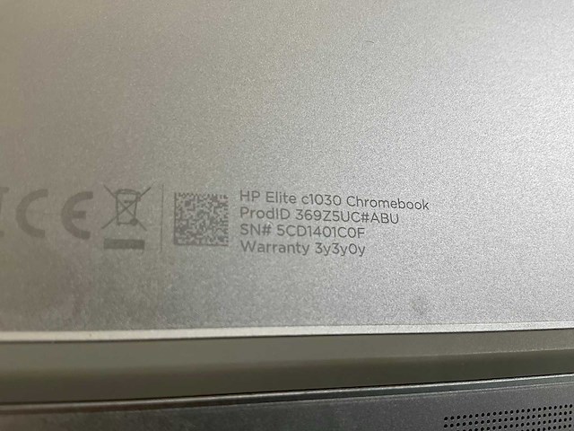 Hp c1030 13.5”, core i7 10th gen, 16 gb ram, 128 gb ssd touchscreen chromebooks (3x) - afbeelding 8 van  23