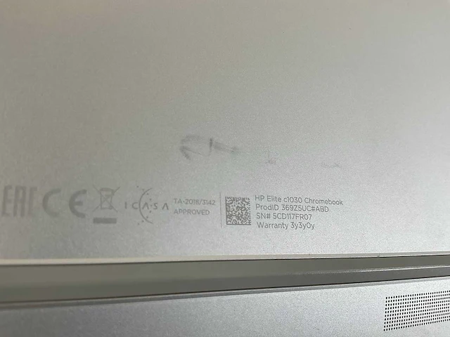 Hp c1030 13.5”, core i7 10th gen, 16 gb ram, 128 gb ssd touchscreen chromebooks (3x) - afbeelding 7 van  22