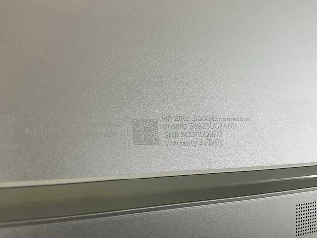 Hp c1030 13.5”, core i7 10th gen, 16 gb ram, 128 gb ssd touchscreen chromebooks (3x) - afbeelding 21 van  22