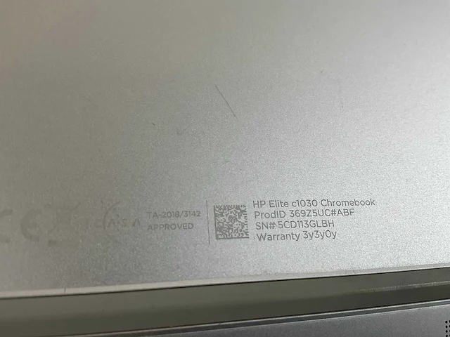 Hp c1030 13.5”, core i7 10th gen, 16 gb ram, 128 gb ssd touchscreen chromebooks (3x) - afbeelding 8 van  23