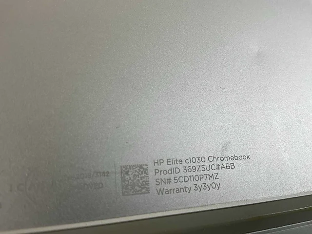 Hp c1030 13.5”, core i7 10th gen, 16 gb ram, 128 gb ssd touchscreen chromebooks (3x) - afbeelding 23 van  23