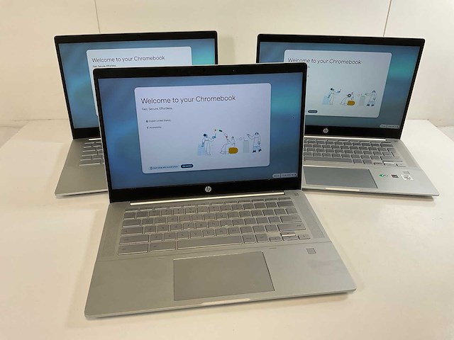 Hp c640 14”, core(tm) i5 10th gen, 8 gb ram, 64 gb ssd chromebooks (3x) - afbeelding 7 van  16