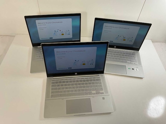Hp c640 14”, core(tm) i5 10th gen, 8 gb ram, 64 gb ssd chromebooks (3x) - afbeelding 11 van  16