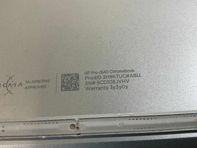 Hp c640 14”, core(tm) i5 10th gen, 8 gb ram, 64 gb ssd chromebooks (3x) - afbeelding 8 van  23