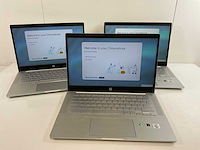 Hp c640 14”, core(tm) i5 10th gen, 8 gb ram, 64 gb ssd chromebooks (3x) - afbeelding 1 van  5