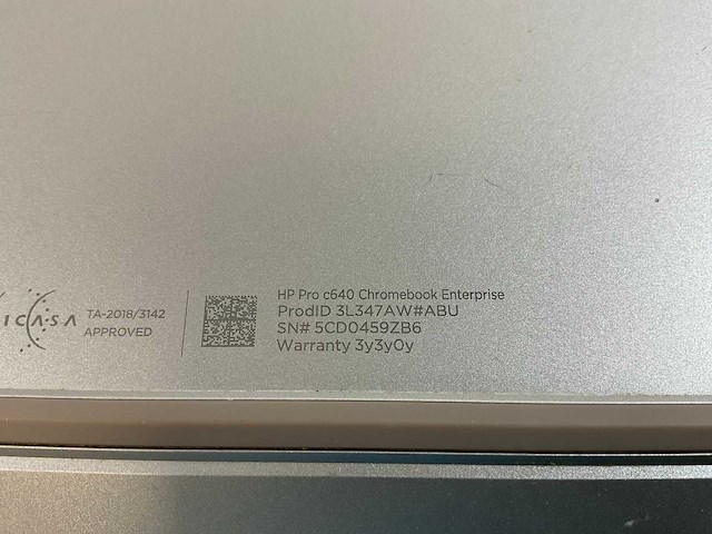 Hp c640 14”, core(tm) i5 10th gen, 8 gb ram, 64 gb ssd touchscreen chromebooks (3x) - afbeelding 16 van  23