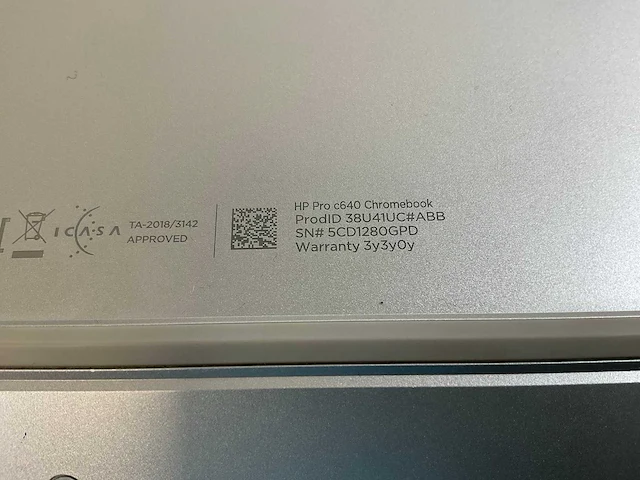 Hp c640 14”, core(tm) i5 10th gen, 8 gb ram, 64 gb ssd touchscreen chromebooks (3x) - afbeelding 16 van  23