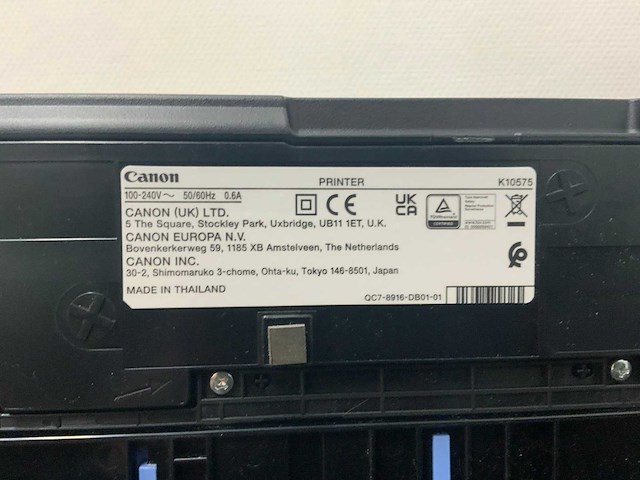 Hp, canon, dymo officejet pro x476dw mfp, pixma ts705a, 1750111 printer (2x) - afbeelding 5 van  19