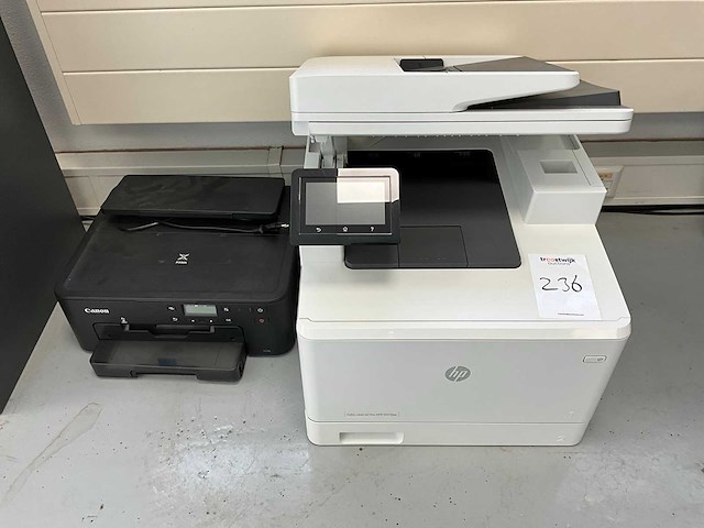 Hp / canon mfp m377dw/pixma printer (2x) - afbeelding 1 van  6