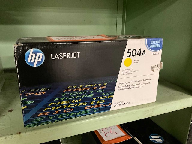 Hp ce252a toner cartridge (8x) - afbeelding 1 van  3