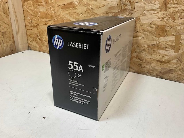 Hp ce255a toner laserjet zwart - afbeelding 3 van  5