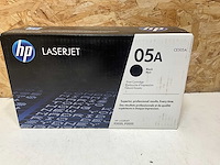 Hp ce505a toner laserjet zwart - afbeelding 1 van  4