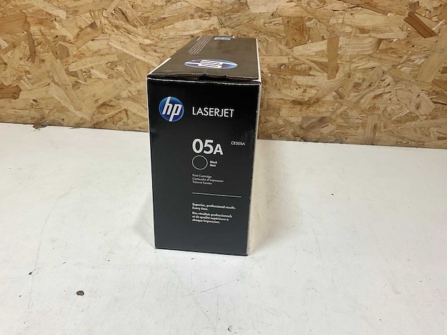 Hp ce505a toner laserjet zwart - afbeelding 2 van  4