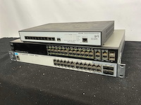 Hp / cisco / ecom netwerkswitch (3x) - afbeelding 1 van  9