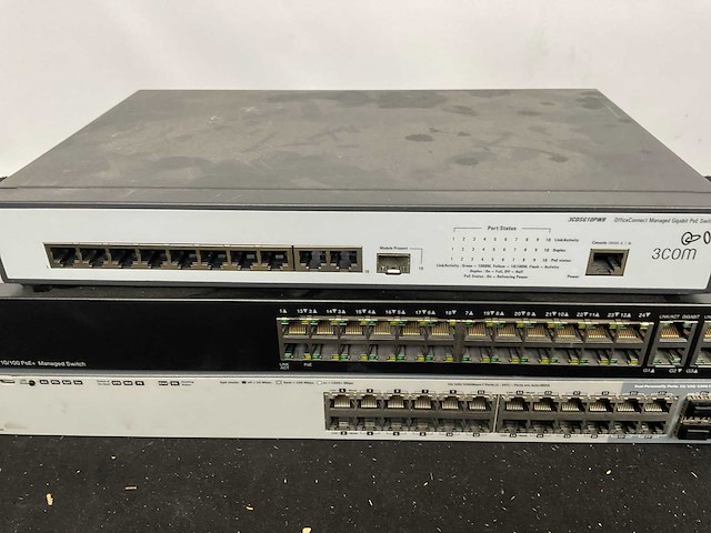 Hp / cisco / ecom netwerkswitch (3x) - afbeelding 3 van  9