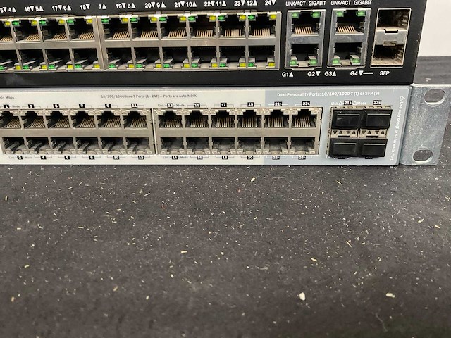 Hp / cisco / ecom netwerkswitch (3x) - afbeelding 5 van  9