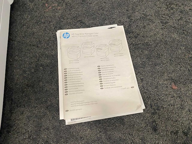 Hp color flow mfp e77660 - multifunctionele printer - afbeelding 7 van  23